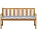 Beliani Banco Madera de acacia con certificado FSC® VIVARA 160x61 Beliani Banco Madera de acacia con certificado FSC® VIVARA 160x61 Azul Marino