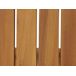 Beliani Banco Madera de acacia SOVANA Beliani Banco Madera de acacia SOVANA Rojo