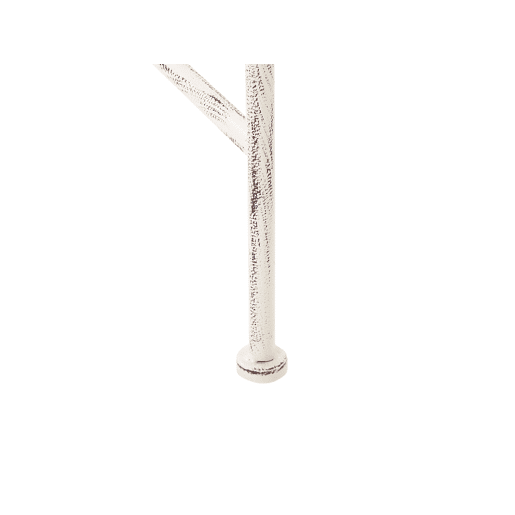 Banco de jardim MILAZZO 130 cm Metal Branco