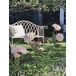 Beliani Banco Hierro MILAZZO 130x45 Beliani Banco Hierro MILAZZO 130x45 Blanco/ Beige