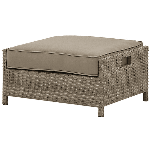 Beliani Conjunto lounge Ratan sintético BELLUNO