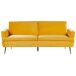 Beliani Sofá cama Terciopelo VETTRE Beliani Sofá cama Terciopelo VETTRE Amarillo