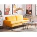 Beliani Sofá cama Terciopelo VETTRE Beliani Sofá cama Terciopelo VETTRE Amarillo
