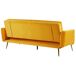 Beliani Sofá cama Terciopelo VETTRE Beliani Sofá cama Terciopelo VETTRE Amarillo