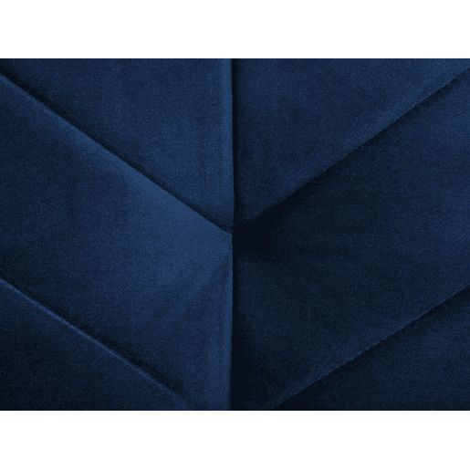Sofá-cama SENJA Veludo Azul marinho 3 lugares