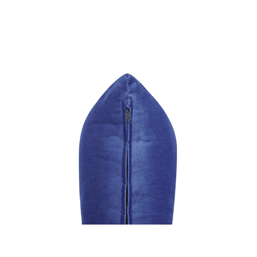 Sofá-cama individual VESTFOLD Veludo Azul marinho