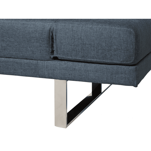 Sofá-cama YORK Tecido Azul 2 lugares