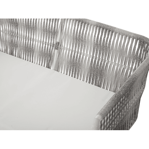Conjunto de jardim com mesa 4 lugares RAGUSA Branco creme