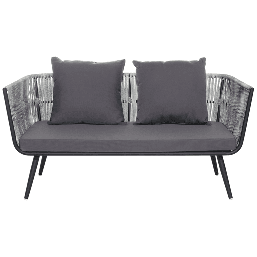 Conjunto de jardim com mesa 4 lugares RAGUSA Cinzento