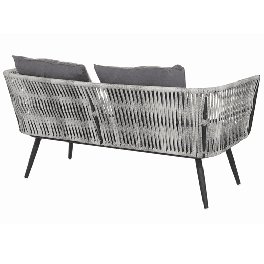 Conjunto de jardim com mesa 4 lugares RAGUSA Cinzento