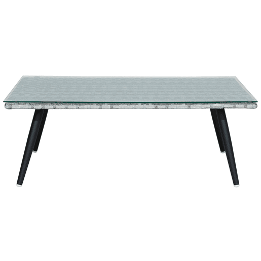 Conjunto de jardim com mesa 4 lugares RAGUSA Cinzento