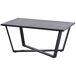 Beliani Conjunto de jardín Aluminio DELIA Beliani Conjunto de jardín Aluminio DELIA Gris Oscuro