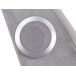 Beliani Chaise longue Terciopelo SIMORRE Beliani Chaise longue Terciopelo SIMORRE Gris Claro