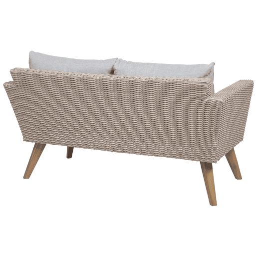 Conjunto de jardim com mesa 4 lugares VITTORIA Cinzento