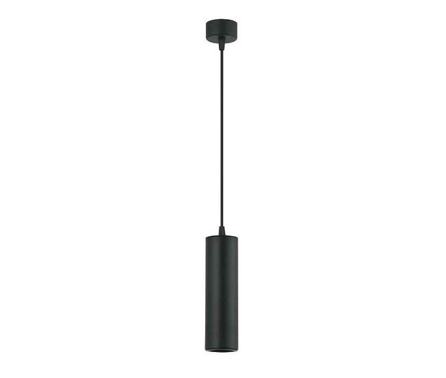 Colgante aluminio color negro serie drach 6cm