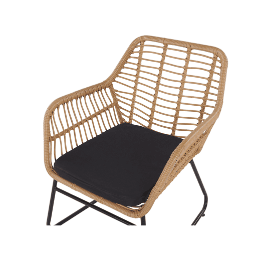 Conjunto de jardim com mesa 4 lugares MINORI Creme