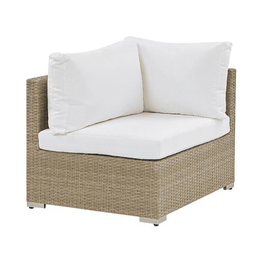 Conjunto de jardim com mesa 2 lugares NOTO Castanho claro
