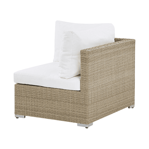 Conjunto de jardim com mesa 2 lugares NOTO Castanho claro