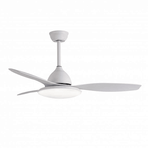 ventilador de tecto branco metálico yael série 122cm