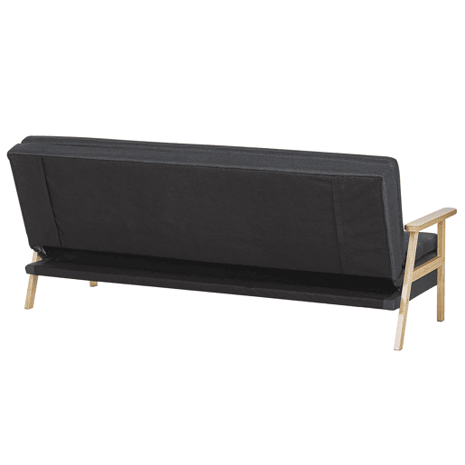 Sofá-cama TJORN Tecido Cinzento escuro 3 lugares