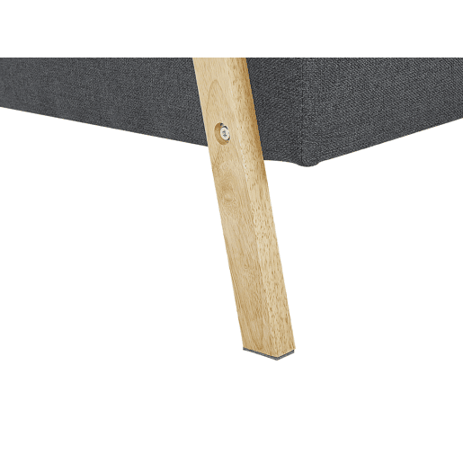 Sofá-cama TJORN Tecido Cinzento escuro 3 lugares