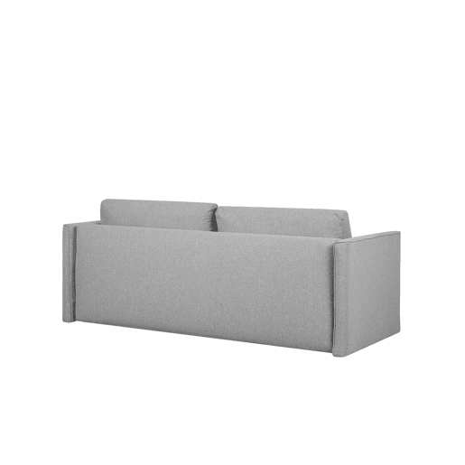 Sofá-cama EKSJO Tecido Cinzento claro com arrumação 3 lugares