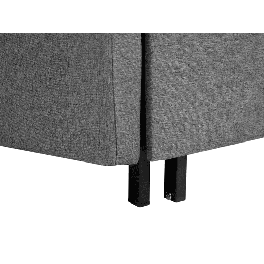 Sofá-cama HOVIN Tecido Cinzento 2 lugares Sofá-cama HOVIN Tecido Cinzento 2 lugares