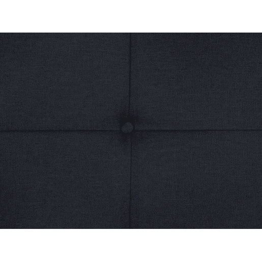 Sofá-cama FROYA Tecido Preto 3 lugares