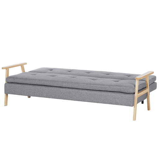 Sofá-cama TJORN Tecido Cinzento claro 3 lugares