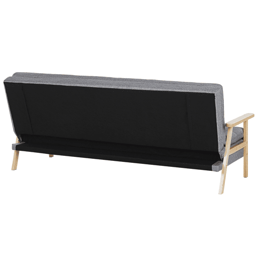 Sofá-cama TJORN Tecido Cinzento claro 3 lugares