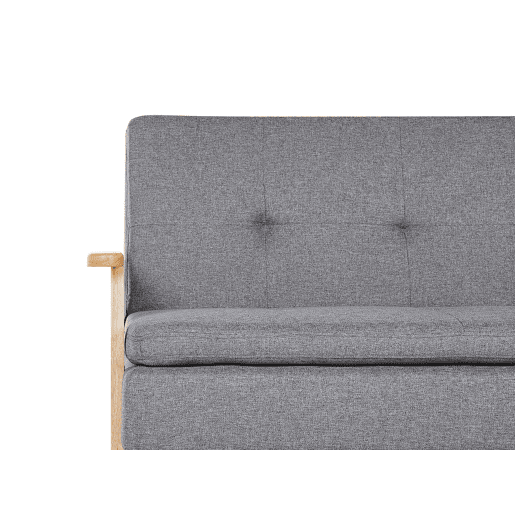 Sofá-cama TJORN Tecido Cinzento claro 3 lugares