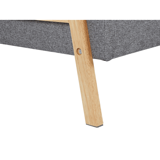 Sofá-cama TJORN Tecido Cinzento claro 3 lugares