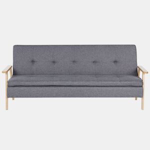 Sofá-cama TJORN Tecido Cinzento 3 lugares