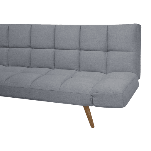 Sofá-cama INGARO Tecido Cinzento 2 lugares