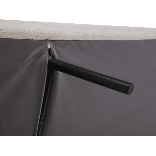 Sofá-cama INGARO Tecido Creme 2 lugares Sofá-cama INGARO Tecido Creme 2 lugares