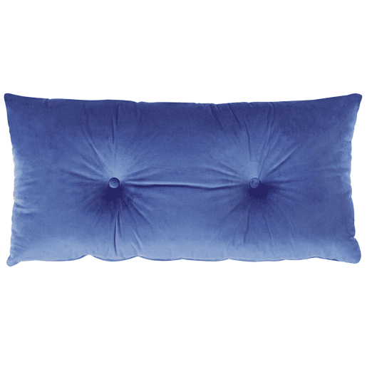 Sofá-cama VESTFOLD Veludo Azul marinho 2 lugares