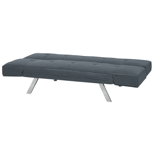 Sofá-cama BRISTOL Tecido Azul escuro 3 lugares