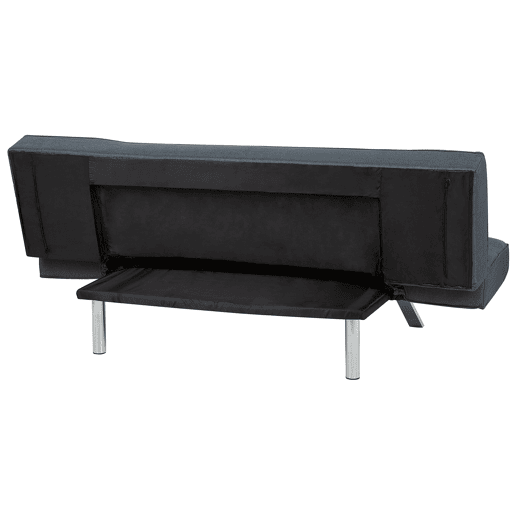 Sofá-cama BRISTOL Tecido Azul escuro 3 lugares