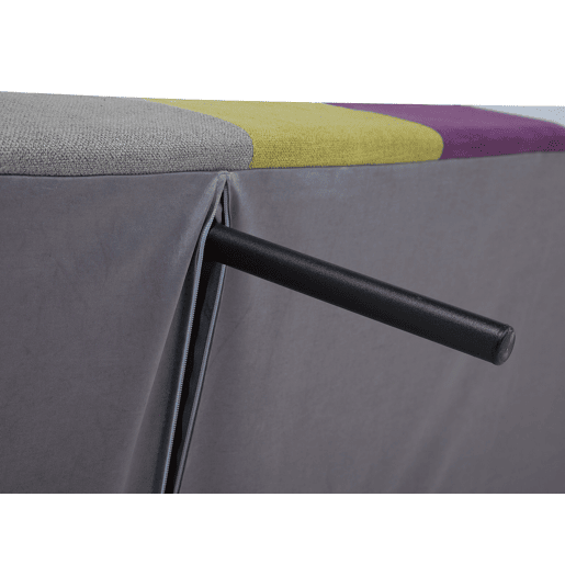 Sofá-cama INGARO Tecido Multicolor 2 lugares Sofá-cama INGARO Tecido Multicolor 2 lugares