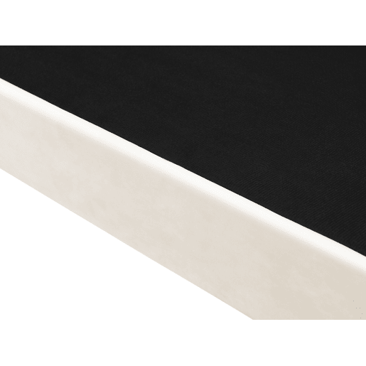 Sofá SKIEN Veludo Creme 3 lugares