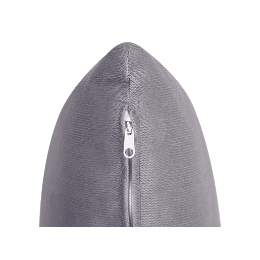 Sofá de canto LUNNER Bombazine Cinzento 4 lugares à esquerda