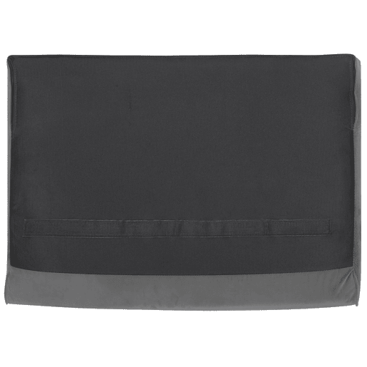 Sofá Chesterfield de 3 lugares em veludo cinzento SOTRA
