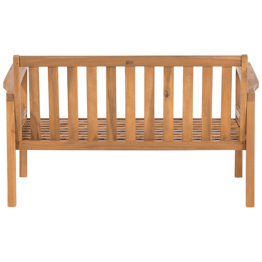 Conjunto de jardim com mesa 4 lugares MANILA Madeira de Acácia certificada Castanho claro
