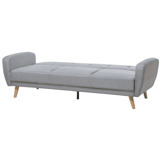 Sofá-cama FLORLI Tecido Cinzento claro 3 lugares