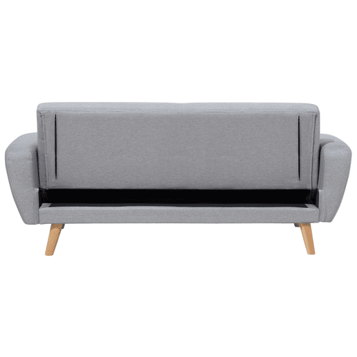 Sofá-cama FLORLI Tecido Cinzento claro 3 lugares