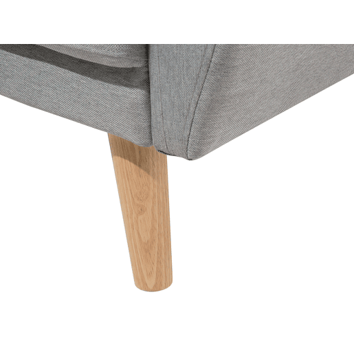 Sofá-cama FLORLI Tecido Cinzento claro 3 lugares