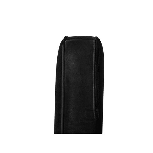 Sofá LOKKA Veludo Preto 3 lugares