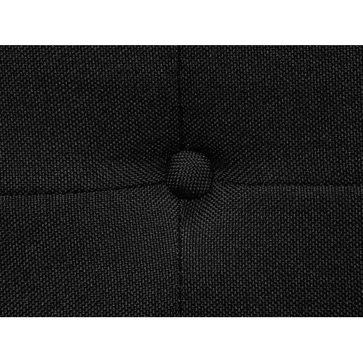 Sofá-cama FLORLI Tecido Preto 3 lugares