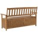 Beliani Banco Madera de acacia SOVANA Beliani Banco Madera de acacia SOVANA Marrón