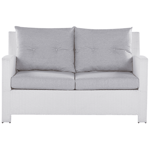Conjunto de jardim com mesa 4 lugares MARINO Branco